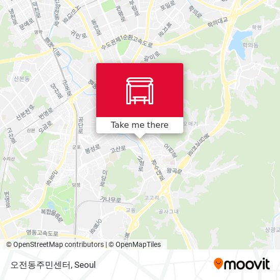 오전동주민센터 map