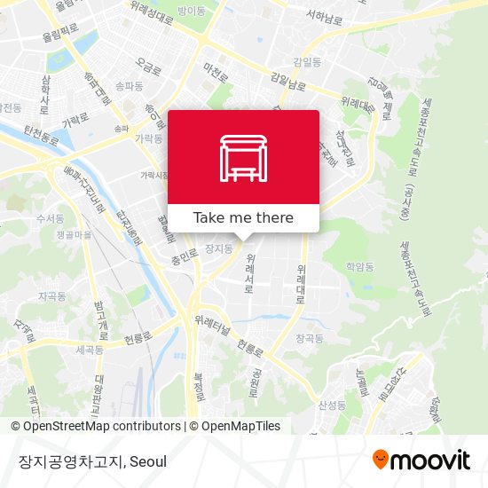 장지공영차고지 map