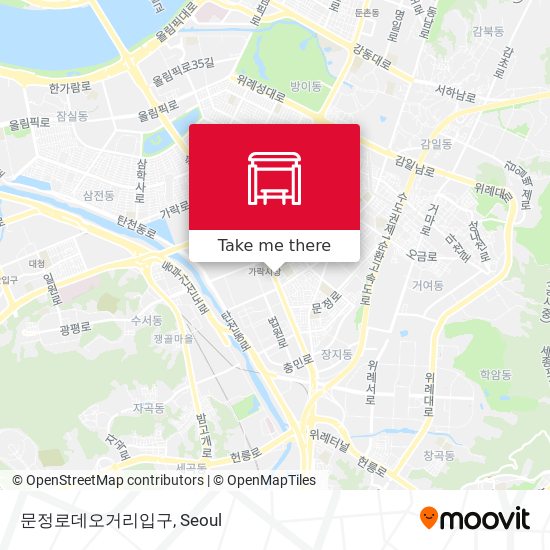 문정로데오거리입구 map