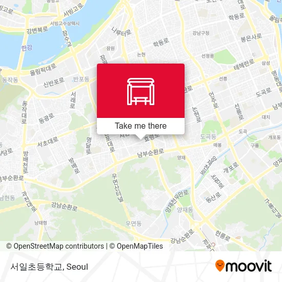 서일초등학교 map