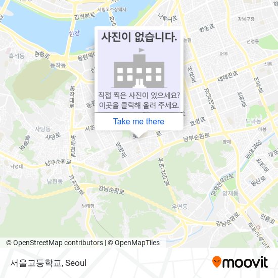 서울고등학교 map