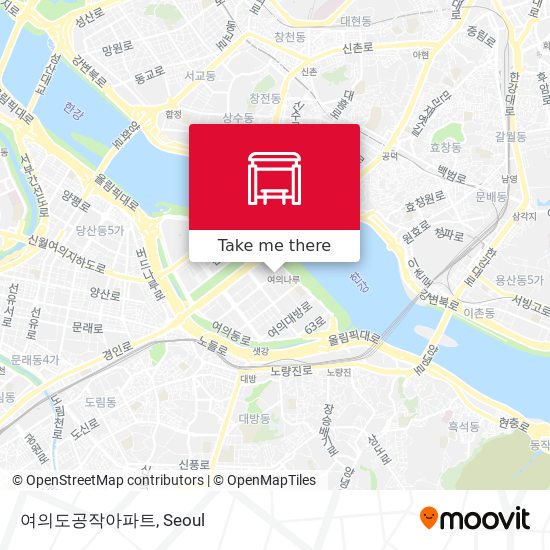 여의도공작아파트 map