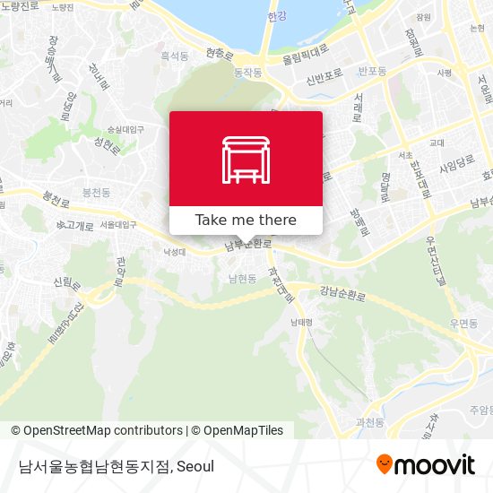 남서울농협남현동지점 map