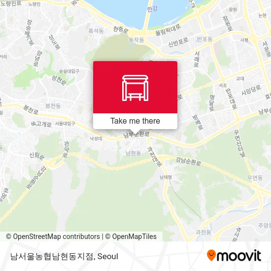 남서울농협남현동지점 map