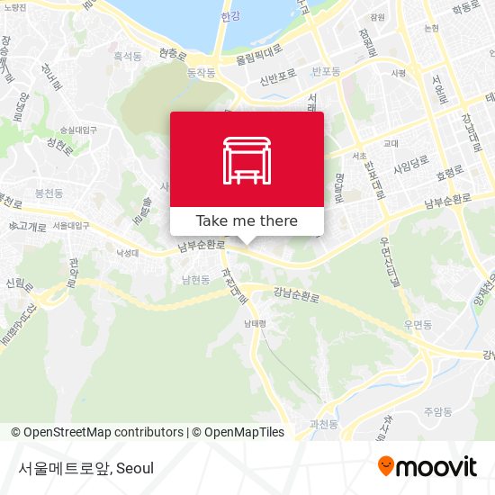 서울메트로앞 map