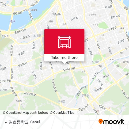 서일초등학교 map