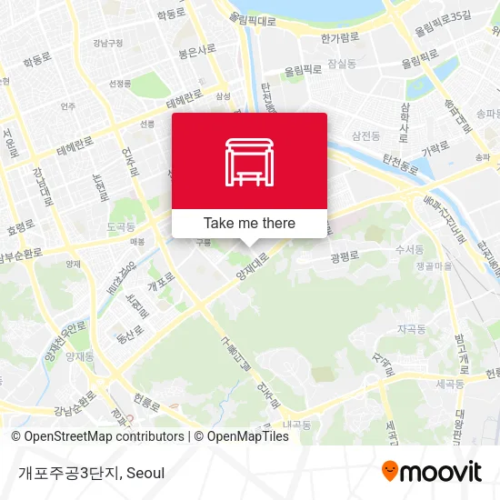 개포주공3단지 map