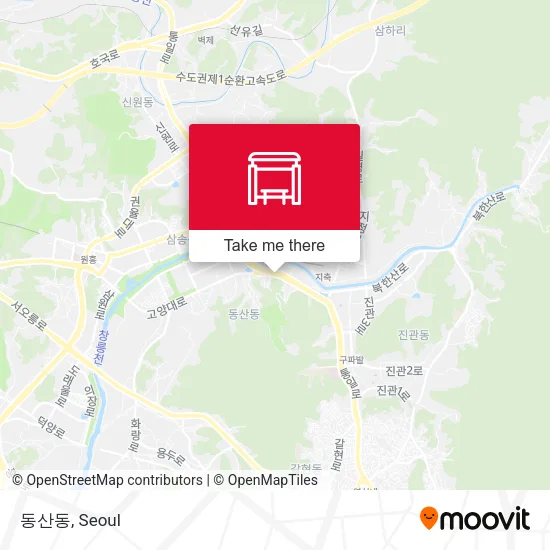 동산동 map