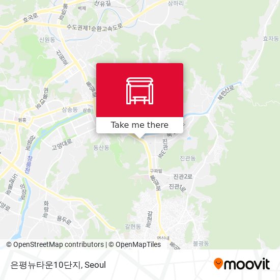 은평뉴타운10단지 map