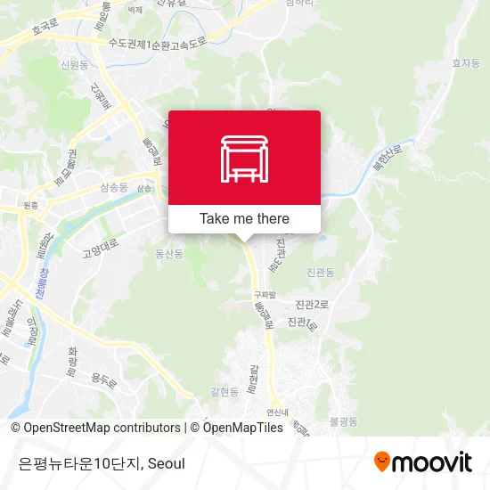 은평뉴타운10단지 map