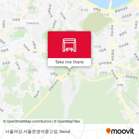 서울여상.서울문영여중고앞 map