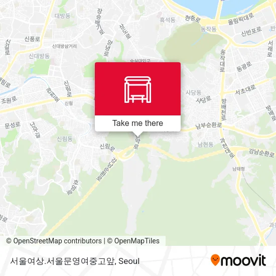 서울여상.서울문영여중고앞 map