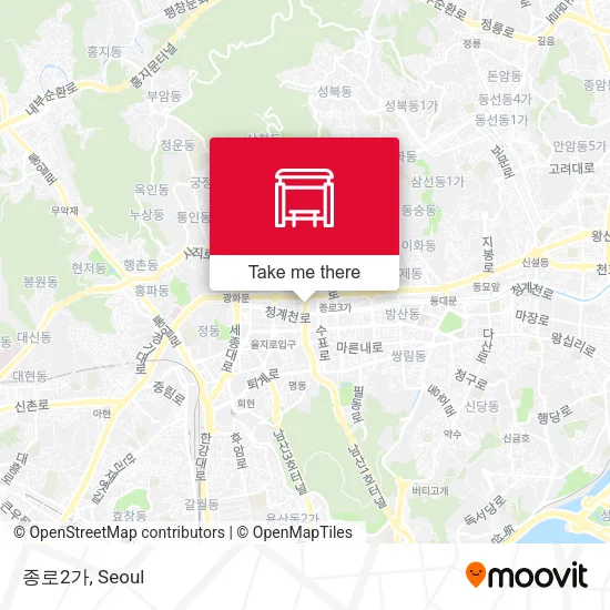 종로2가 map
