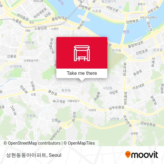성현동동아아파트 map