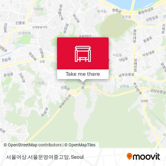 서울여상.서울문영여중고앞 map
