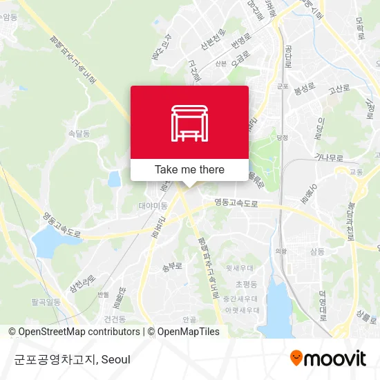군포공영차고지 map