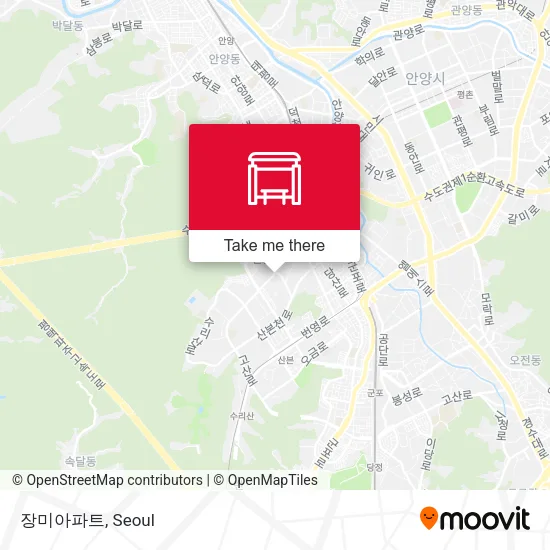 장미아파트 map