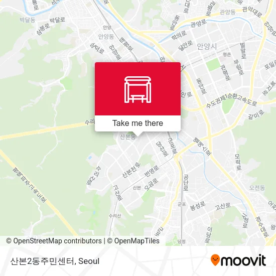 산본2동주민센터 map