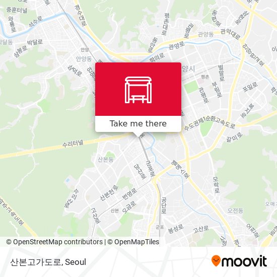 산본고가도로 map
