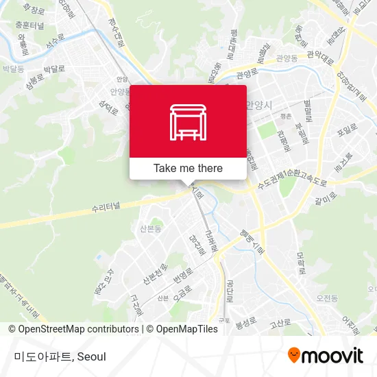 미도아파트 map