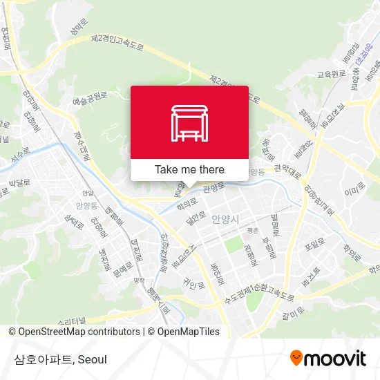 삼호아파트 map