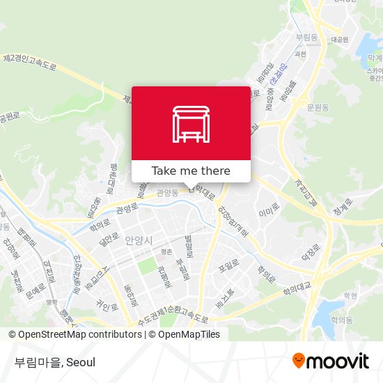 부림마을 map