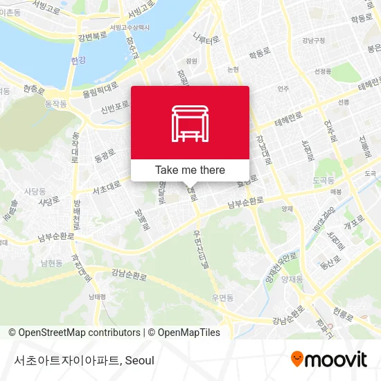 서초아트자이아파트 map