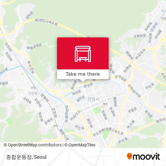 종합운동장 map