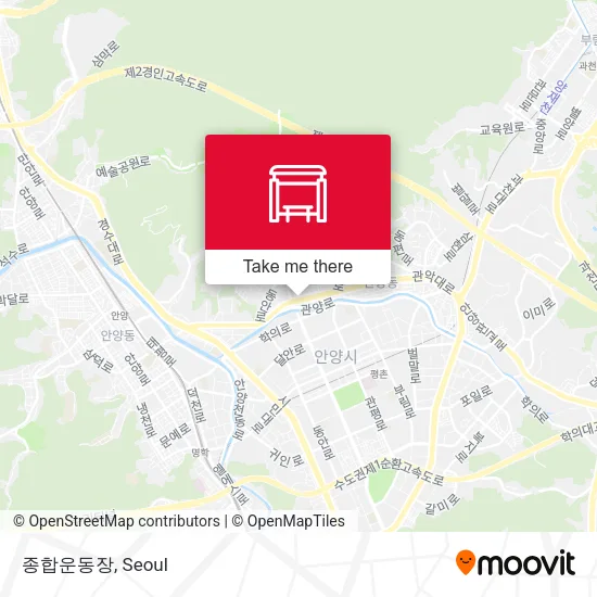 종합운동장 map