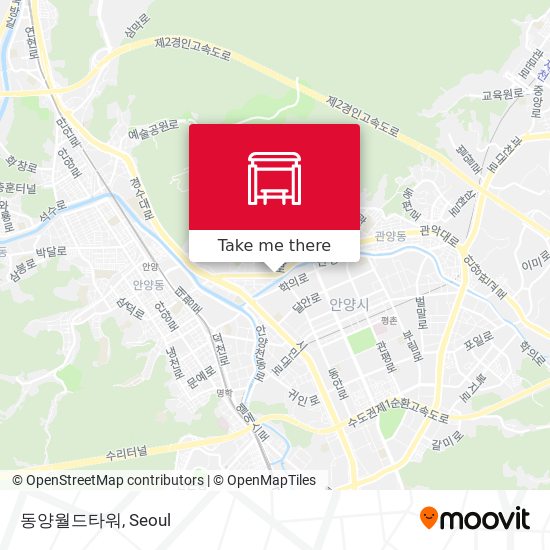 동양월드타워 map