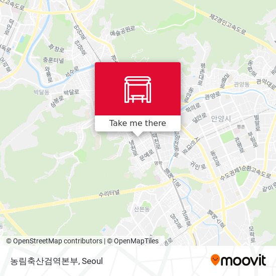 농림축산검역본부 map