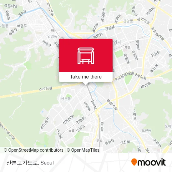 산본고가도로 map