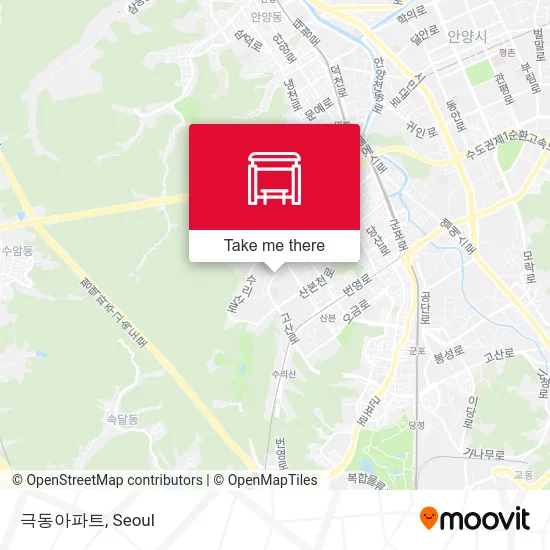 극동아파트 map