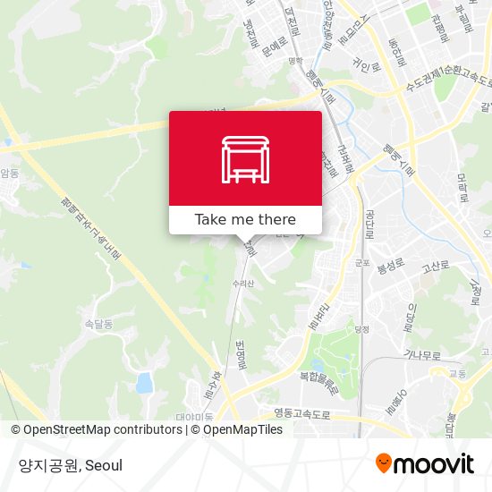 양지공원 map