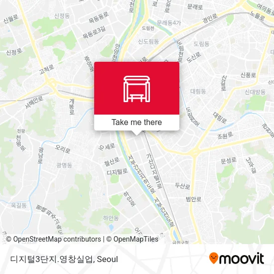 디지털3단지.영창실업 map