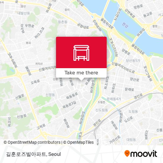 길훈로즈빌아파트 map