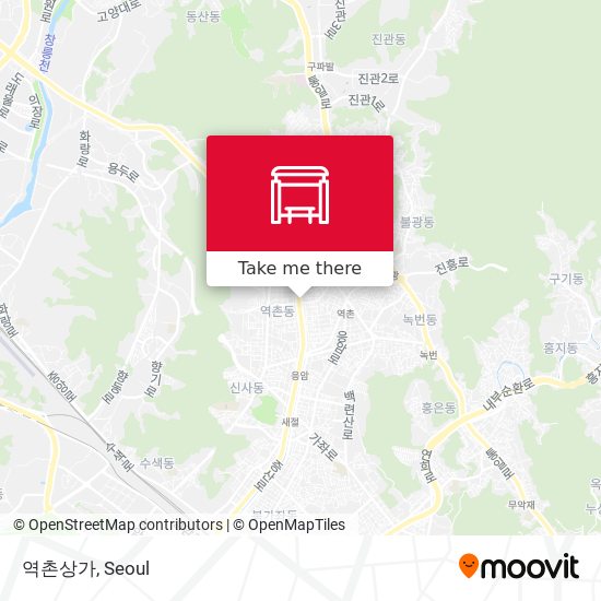 역촌상가 map