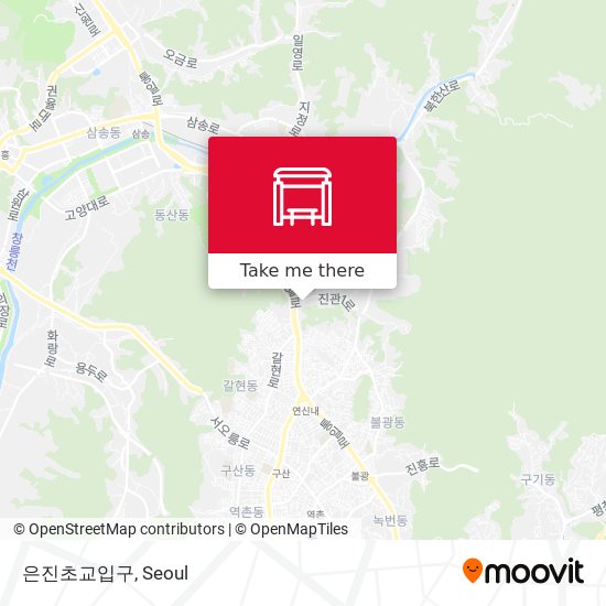 은진초교입구 map