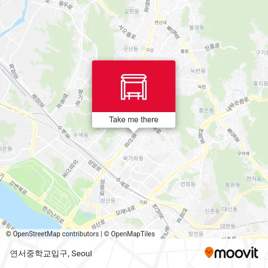 연서중학교입구 map
