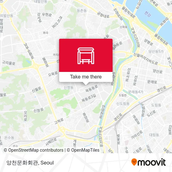 양천문화회관 map