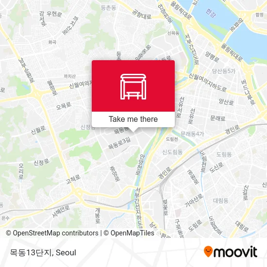 목동13단지 map