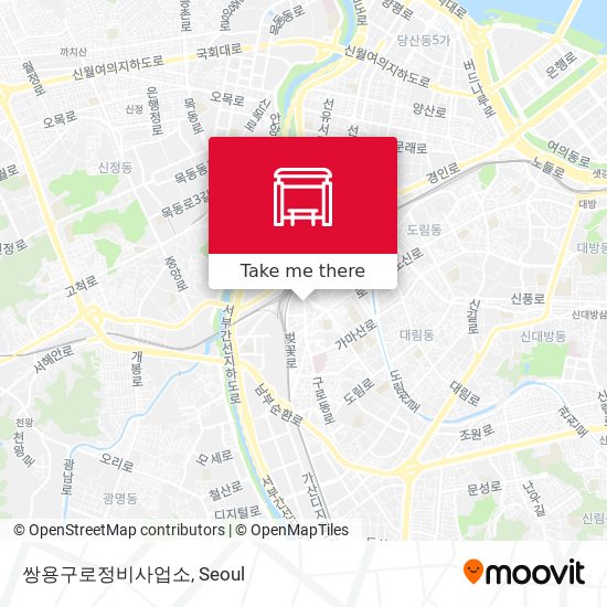 쌍용구로정비사업소 map