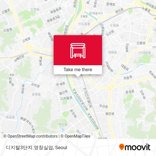 디지털3단지.영창실업 map