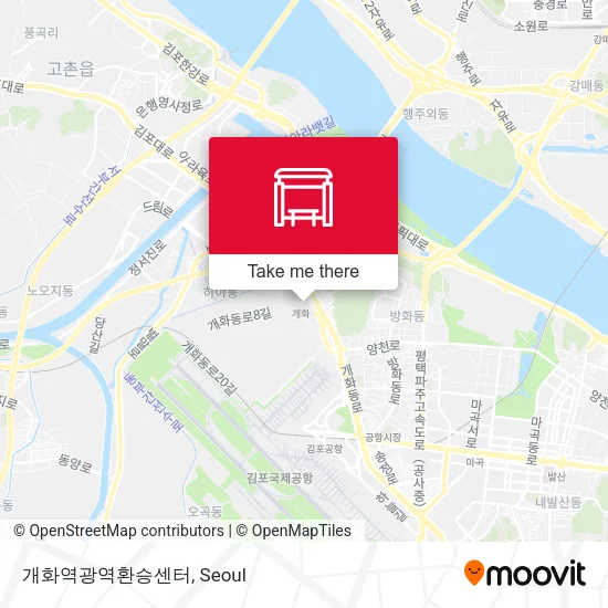개화역광역환승센터 map