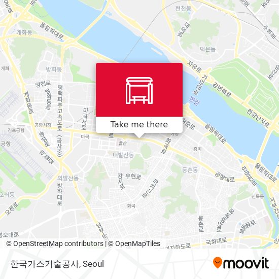 한국가스기술공사 map