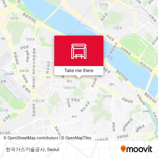 한국가스기술공사 map