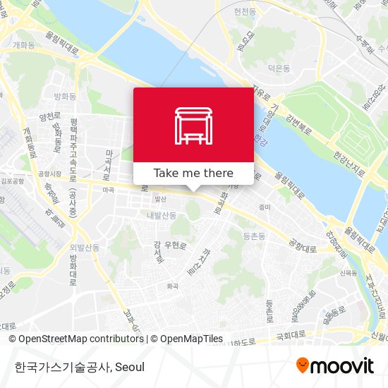 한국가스기술공사 map