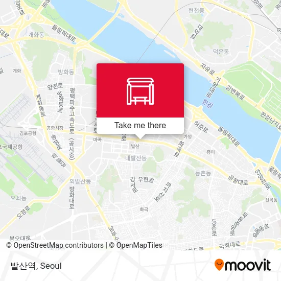 발산역 map