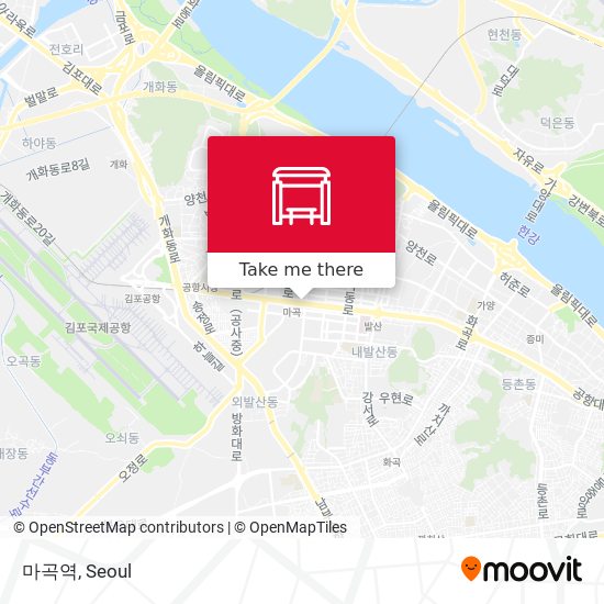 마곡역 map