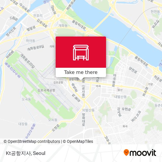 Kt공항지사 map